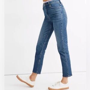 Madewell Classic Straight Leg Jeans Size 26 Cigarette Denim Cotton